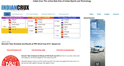 Desktop Screenshot of indiancrux.info